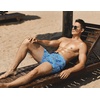 image:imageCOOFANDY Mens Square Leg Swim Briefs Tight Swim Trunks Swimsuit Athletic Bathing Suit Swimwear with LinerZ Cashew Flower