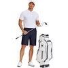 image:imageCOOFANDY Mens Stretch Golf Shorts 7 Lightweight Casual Hiking Shorts Summer Athletic Work Dress Hybrid ShortsNavy Blue