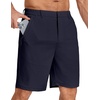 image:imageCOOFANDY Mens Stretch Golf Shorts 7 Lightweight Casual Hiking Shorts Summer Athletic Work Dress Hybrid ShortsNavy Blue