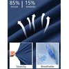 image:imageCOOFANDY Mens Stretch Golf Shorts 7 Lightweight Casual Hiking Shorts Summer Athletic Work Dress Hybrid ShortsRoyal Blue