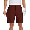 image:imageCOOFANDY Mens Stretch Golf Shorts 7 Lightweight Casual Hiking Shorts Summer Athletic Work Dress Hybrid ShortsWine Red
