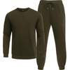 image:imageCOOFANDY Mens Tracksuit 2 Piece Long Sleeve Pullover Jogging Track Suit Athletic Casual SweatsuitArmy Green