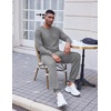 image:imageCOOFANDY Mens Tracksuit 2 Piece Long Sleeve Pullover Jogging Track Suit Athletic Casual SweatsuitGray