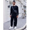 image:imageCOOFANDY Mens Tracksuit 2 Piece Long Sleeve Pullover Jogging Track Suit Athletic Casual SweatsuitNavy