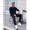 image:imageCOOFANDY Mens Tracksuit 2 Piece Long Sleeve Pullover Jogging Track Suit Athletic Casual SweatsuitNavy
