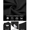 image:imageCOOFANDY Mens Tracksuit 2 Piece Relaxed Fit Halfzip Sweatsuits Athletic Running Jogging Suit SetsBlack