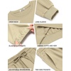 image:imageCOOFANDY Mens Tracksuit 2 Piece Sweatsuit Set Long Sleeve Pullover Athletic Suit For Sports Casual Fitness JoggingKhaki