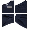 image:imageCOOFANDY Mens Tracksuit 2 Piece Sweatsuit Set Long Sleeve Pullover Athletic Suit For Sports Casual Fitness JoggingNavy Blue