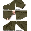 image:imageCOOFANDY Mens Tracksuit 2 Piece Sweatsuit Set Long Sleeve Pullover Athletic Suit For Sports Casual Fitness JoggingStyle Barmy Green