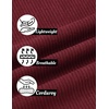 image:imageCOOFANDY Mens Tracksuit 2 Piece Sweatsuit Set Long Sleeve Pullover Athletic Suit For Sports Casual Fitness JoggingWine Red