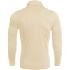 image:imageCOOFANDY Mens Turtleneck Cotton T Shirts Long Sleeve Slim Fit Thermal TopsBeige