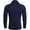 image:imageCOOFANDY Mens Turtleneck Cotton T Shirts Long Sleeve Slim Fit Thermal TopsNavy Blue