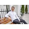 image:imageCOOFANDY Mens Turtleneck Cotton T Shirts Long Sleeve Slim Fit Thermal TopsWhite
