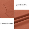 image:imageCOOFANDY Mens VNeck Linen Robe Short Sleeve Kaftan Thobe Long Gown Casual Shirt for Beach SummerLight Brown