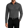image:imageCOOFANDY Mens Dress Shirts Wrinkle Free Long Sleeve Button Down Shirt Formal Business ShirtsDark Grey