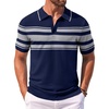 Blue With Gray Stripes