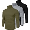3 Pack - Black/Army Green/Light Grey