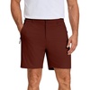 image:imageCOOFANDY Mens Stretch Golf Shorts 7 Lightweight Casual Hiking Shorts Summer Athletic Work Dress Hybrid ShortsWine Red