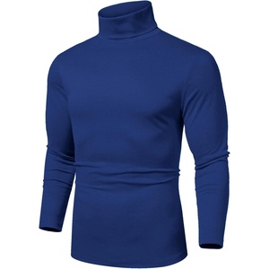 image:imageCOOFANDY Mens Slim Fit Basic Turtleneck Long Sleeve Lightweight Pullover Sweaters Casual Knitted TopsRoyal Blue