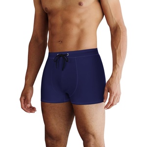 image:imageCOOFANDY Mens Square Leg Swim Briefs Tight Swim Trunks Swimsuit Athletic Bathing Suit Swimwear with LinerSolid  Navy Blue