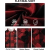 image:imageCOOFANDY Men Flannel Jackets Full Zip Up Plaid Shirt Shackets Cotton Lightweight Jackets Casual Stylish Fall Jackets 2024
