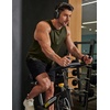 image:imageCOOFANDY Men Workout Tank Tops Sleeveless Gym Muscle Shirt Quick Dry Athletic Running Tee Shirts Summer LightweightArmy Green