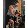 image:imageCOOFANDY Men Workout Tank Tops Sleeveless Gym Muscle Shirt Quick Dry Athletic Running Tee Shirts Summer LightweightLight Grey