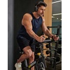 image:imageCOOFANDY Men Workout Tank Tops Sleeveless Gym Muscle Shirt Quick Dry Athletic Running Tee Shirts Summer LightweightNavy Blue