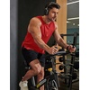 image:imageCOOFANDY Men Workout Tank Tops Sleeveless Gym Muscle Shirt Quick Dry Athletic Running Tee Shirts Summer LightweightRed