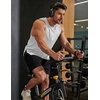 image:imageCOOFANDY Men Workout Tank Tops Sleeveless Gym Muscle Shirt Quick Dry Athletic Running Tee Shirts Summer LightweightWhite