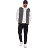 image:imageCOOFANDY Mens Casual Outerwear Vest Lightweight FullZip Sleeveless Jacket Outdoor Hiking Travel Golf Vest with PocketsDark Grey