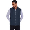 image:imageCOOFANDY Mens Casual Outerwear Vest Lightweight FullZip Sleeveless Jacket Outdoor Hiking Travel Golf Vest with PocketsNavy Blue