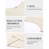 image:imageCOOFANDY Mens Casual Tank Tops Knit V Neck Sleeveless T Shirts 2 Pack Summer Beach Lightweight Muscle TeeBeige