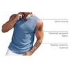 image:imageCOOFANDY Mens Casual Tank Tops Knit V Neck Sleeveless T Shirts 2 Pack Summer Beach Lightweight Muscle TeeBlackBlue