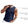 image:imageCOOFANDY Mens Casual Tank Tops Knit V Neck Sleeveless T Shirts 2 Pack Summer Beach Lightweight Muscle TeeBlackNavy