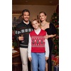 image:imageCOOFANDY Mens Christmas Sweater Ugly Knitted Xmas Sweaters Casual Snowflake Pullover KnitwearBlack