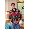 image:imageCOOFANDY Mens Christmas Sweater Ugly Knitted Xmas Sweaters Casual Snowflake Pullover KnitwearBlack Noel