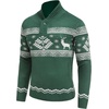 image:imageCOOFANDY Mens Christmas Sweater Ugly Knitted Xmas Sweaters Casual Snowflake Pullover KnitwearCchristmas Green