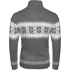image:imageCOOFANDY Mens Christmas Sweater Ugly Knitted Xmas Sweaters Casual Snowflake Pullover KnitwearMid Grey Textile