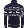 image:imageCOOFANDY Mens Christmas Sweater Ugly Knitted Xmas Sweaters Casual Snowflake Pullover KnitwearNavy Dear