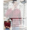 image:imageCOOFANDY Mens Crewneck Sweater Casual Dress Pullover Sweaters Slim Fit Lightweight Long Sleeve Raglan SweatersDark Red