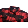 image:imageCOOFANDY Mens Flannel Jacket Fleece Shacket Plaid Shirt Jackets Warm Thick Long Sleeve Button Down Fall OutwearBuffalo Red Plaid