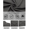 image:imageCOOFANDY Mens Long Sleeve T Shirts Crew Neck Casual Basic Tee Shirt Lightweight Pullover Shirts1 Packdark Gray