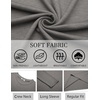 image:imageCOOFANDY Mens Long Sleeve T Shirts Crew Neck Casual Basic Tee Shirt Lightweight Pullover Shirts1 Packlight Gray