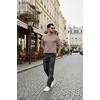 image:imageCOOFANDY Mens Long Sleeve Tee Shirts Stretch Crew Neck Thermal Shirts Casual T Shirts for MenLight Khaki