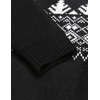 image:imageCOOFANDY Mens Quarter Zip Pullover Sweater Casual Zip Up Polo Sweater KnitChristmas Guitar