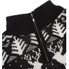 image:imageCOOFANDY Mens Quarter Zip Pullover Sweater Casual Zip Up Polo Sweater KnitPat1 Christmas
