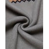 image:imageCOOFANDY Mens Quarter Zip Pullover Sweater Casual Zip Up Polo Sweater KnitPat4 Grey