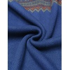 image:imageCOOFANDY Mens Quarter Zip Pullover Sweater Casual Zip Up Polo Sweater KnitPat9 Royal Blue