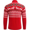 image:imageCOOFANDY Mens Quarter Zip Pullover Sweater Casual Zip Up Polo Sweater KnitRed Deer